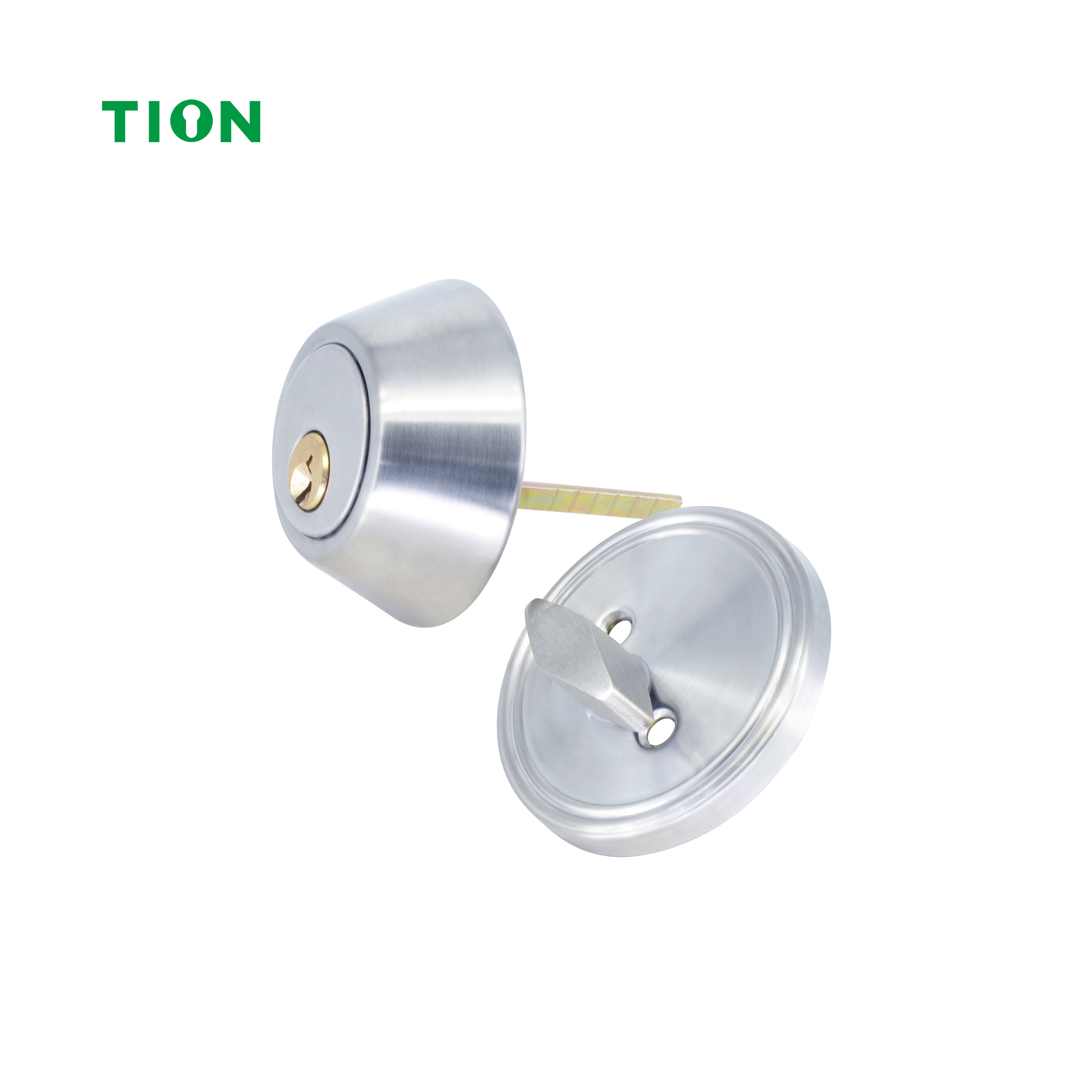 Single Entry Cylindrical  Self Locking Gate Door Lock Deadbolt