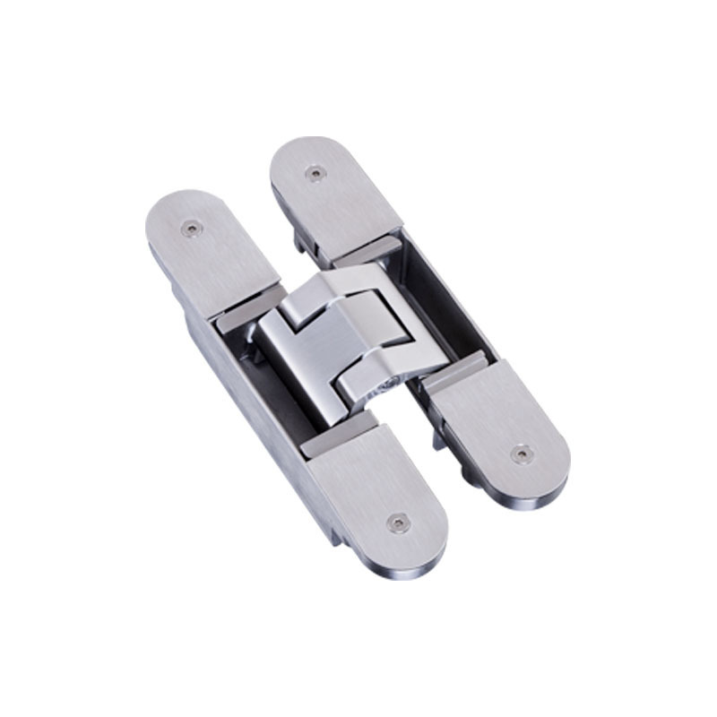 Professional Concealed Door Application Silver 180 Degree Three Direction Adjustable Concealed Door Hinge/ Invisible Door Hinge