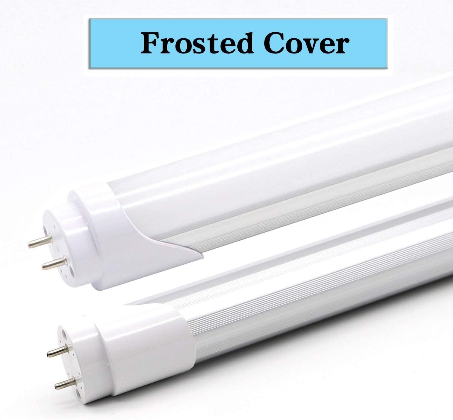 2ft 4ft Led Tube T5 Fluorescent Clear Cover 6000k Daylight Dimmable T8 Led Tube Light