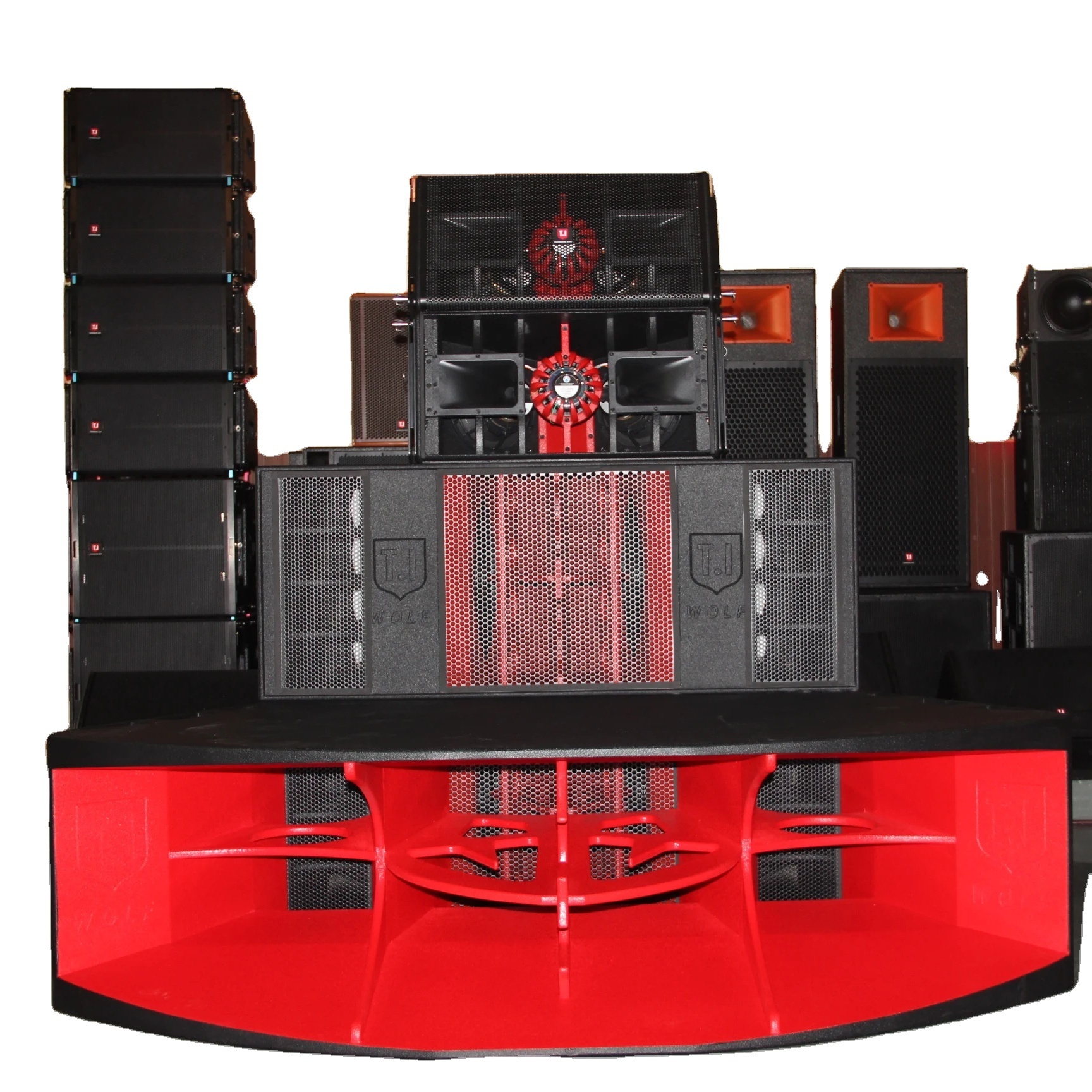 professional line array line arrays system 3 way array line speaker truss tower