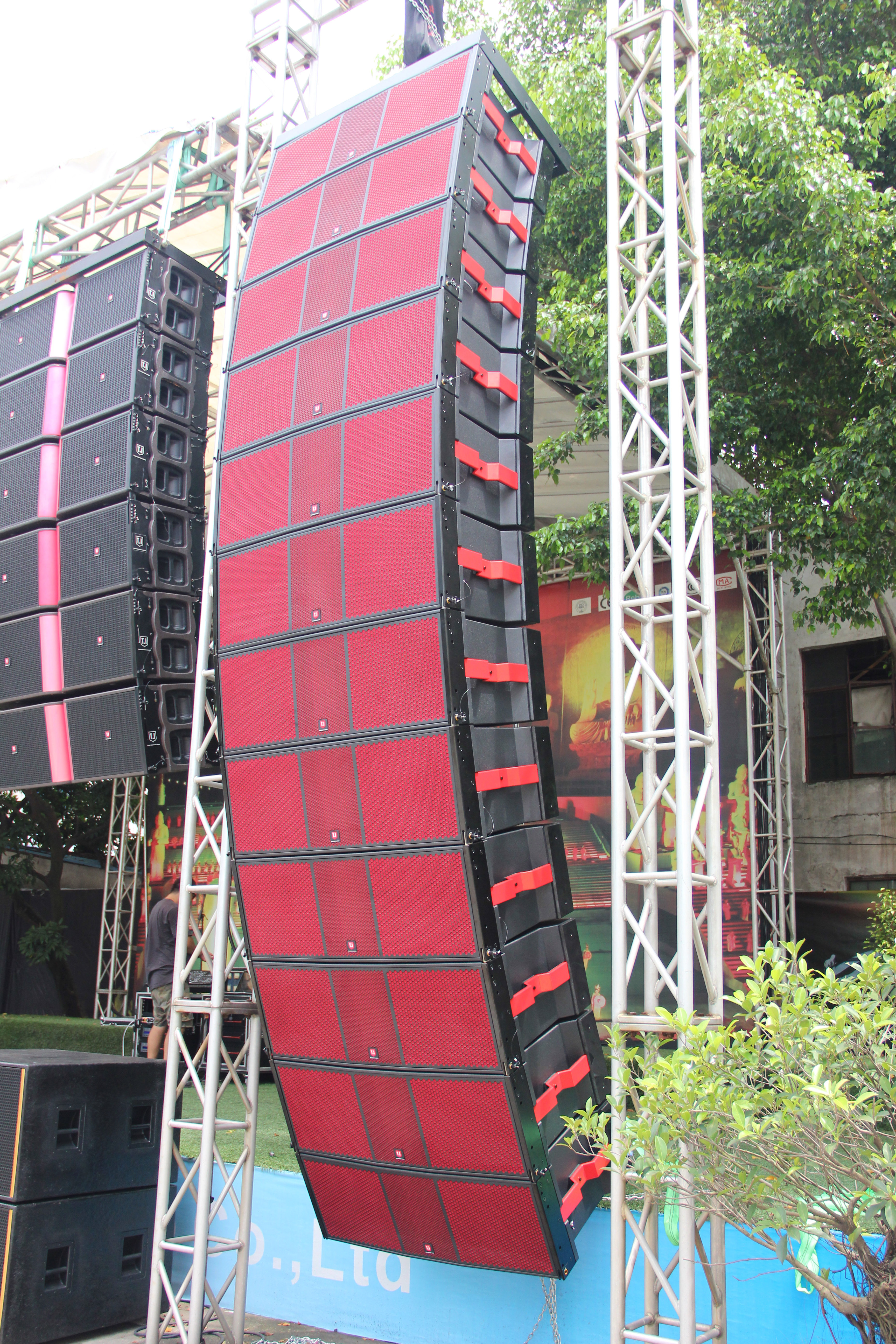 Line array sound system MAX215 dual 15 inch large outdoor line array event audio performance line array sound system speaker