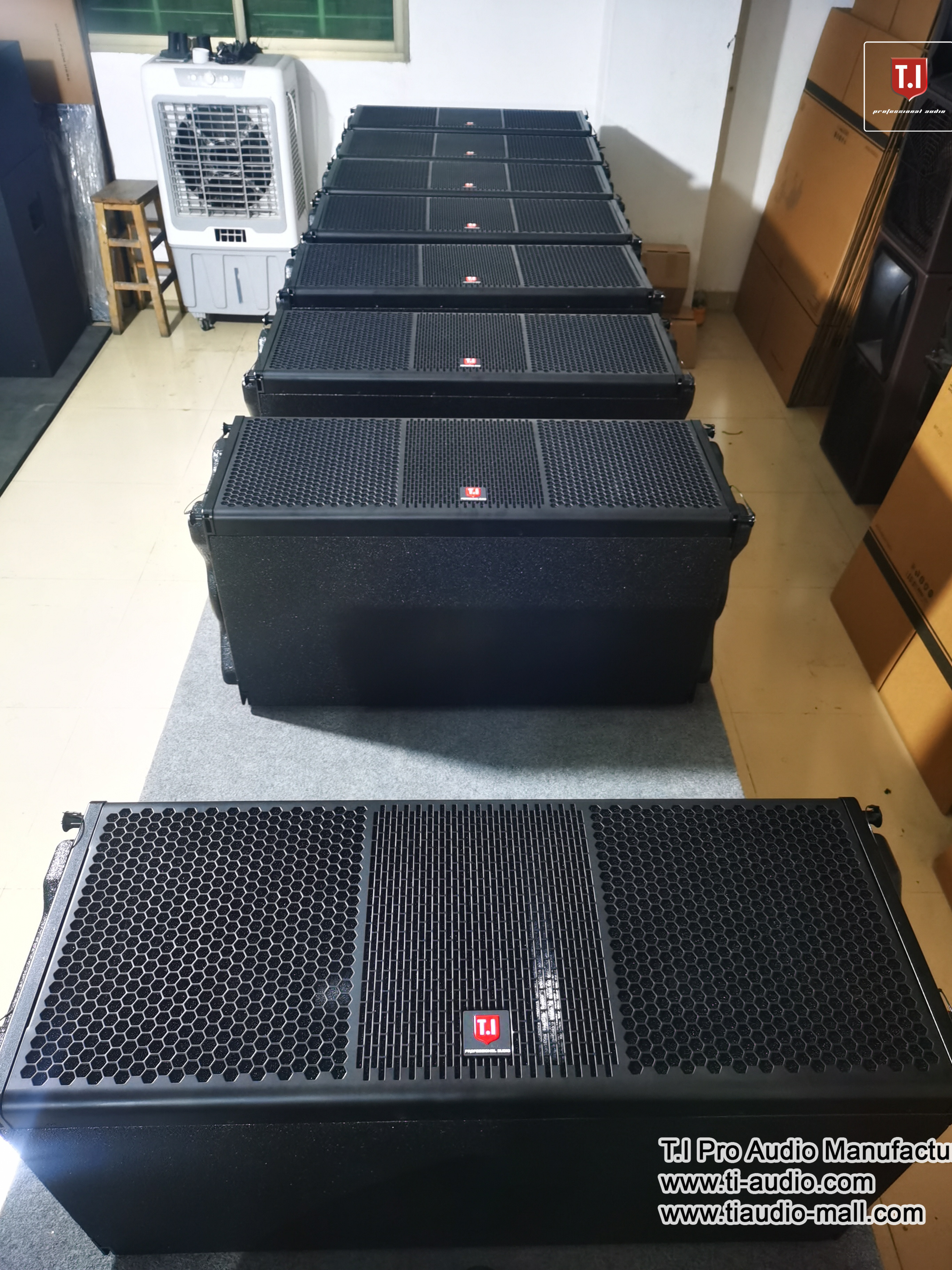 Professional dual 12 inch line array two way speakers outdoor passive waterproof sound system line array for events