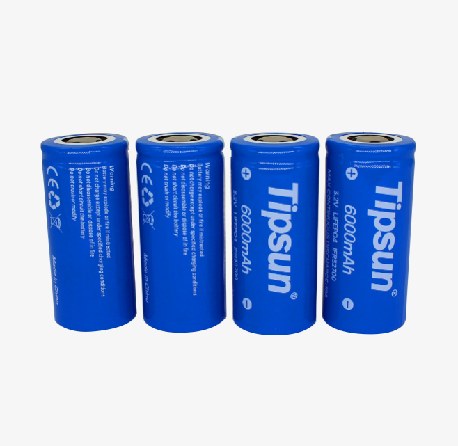 Factory Outlet 3.2v 32650 Lithium Battery 6000mah 32700 Lifepo4 3C for Solar Energy Products