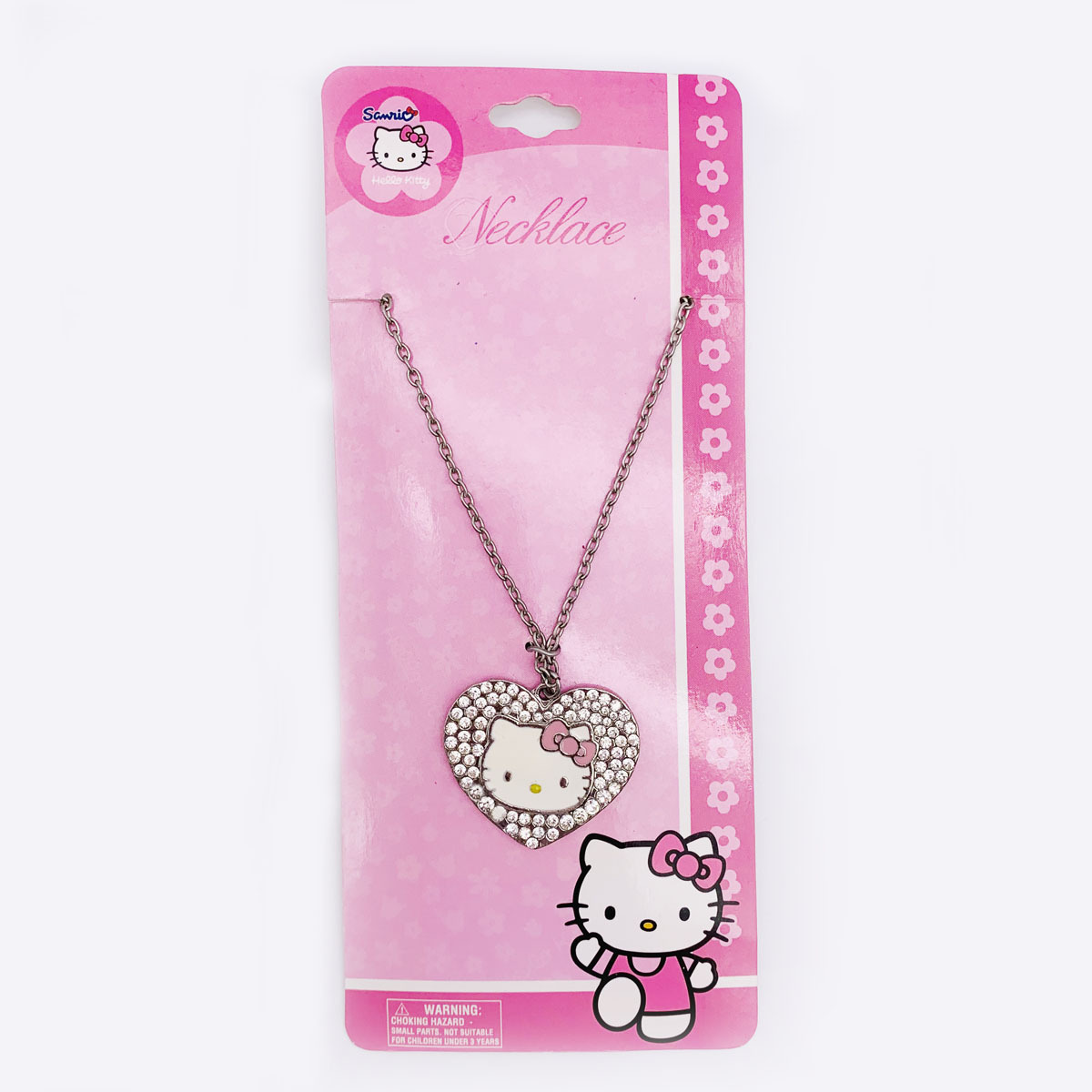 hello kitty necklace crystal sterling silver necklace Hasbro NBC universal avon Sedex BSCI audit jewelry factory