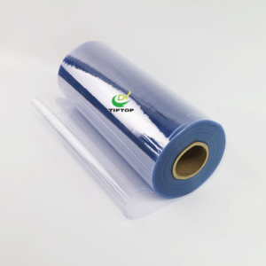 Tiptop 0.30mm PVC Plastic Three Layers Laminate PVC / PVDC Pharma Plastic Material For Medical Packing