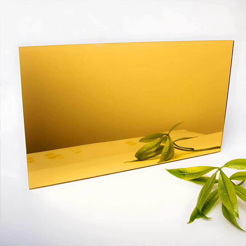 Tiptop  Reflective mirror finished plastic sheet mirror thin flexible Polycarbonate wall sticker panel acrylic mirror sheet