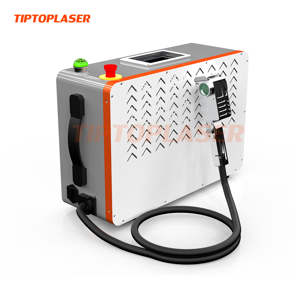 Portable 200W wood stone metal removal machine rust fiber laser cleaning machine pulse laser cleaning machine for cleaning welds