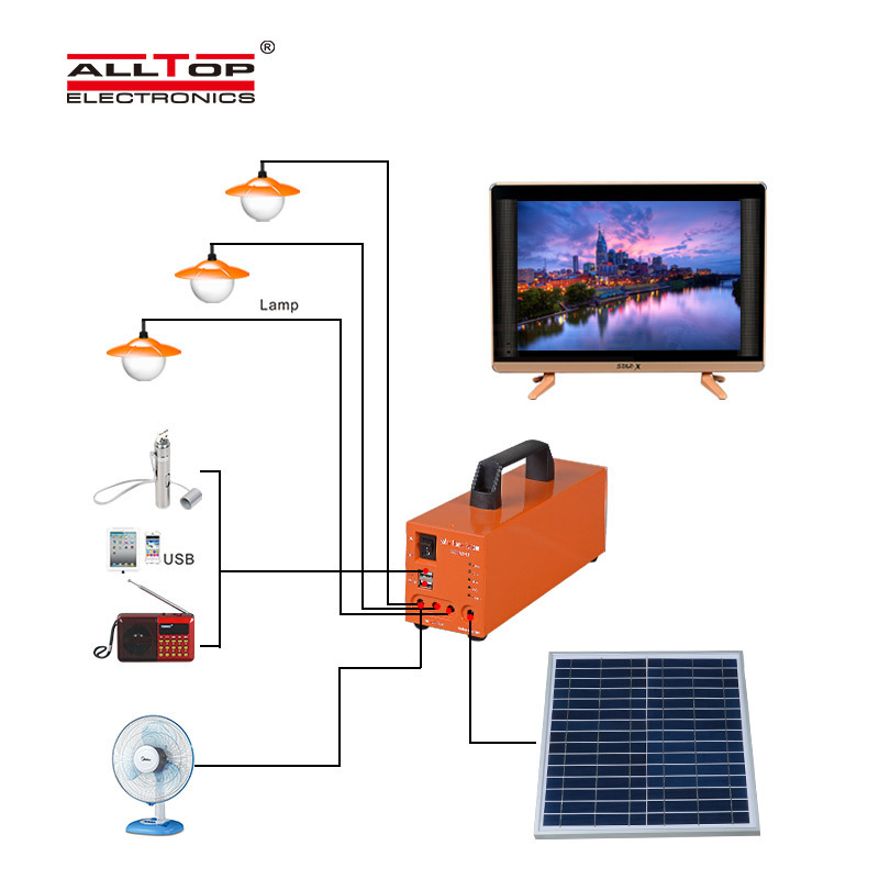 ALLTOP New product Solar Energy Powered 20w 30w 50w Solar System