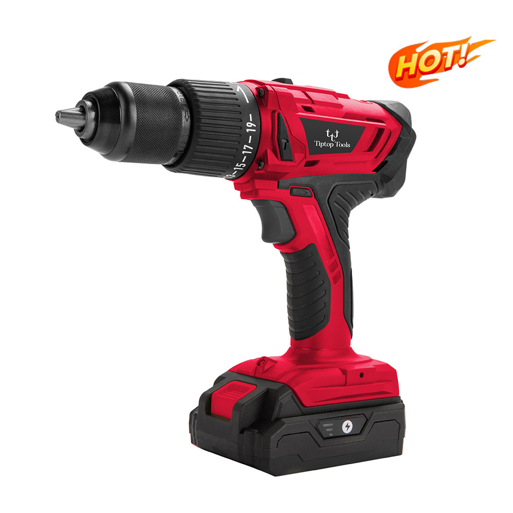 Hot Sale Cordless Screwdriver 30Nm Power Craft Cordless Impact Drill 18v Handheld Li-ion Battery Hand Drill Power Tool Set 20v