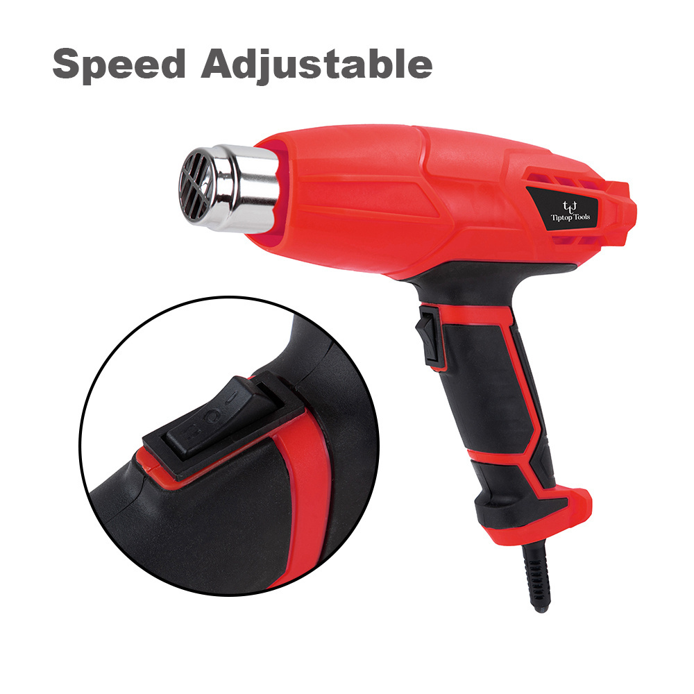 Powerful 2000W Hot Air Gun Dual Temperature Multifunctional Corded Electric Heat Gun 230V