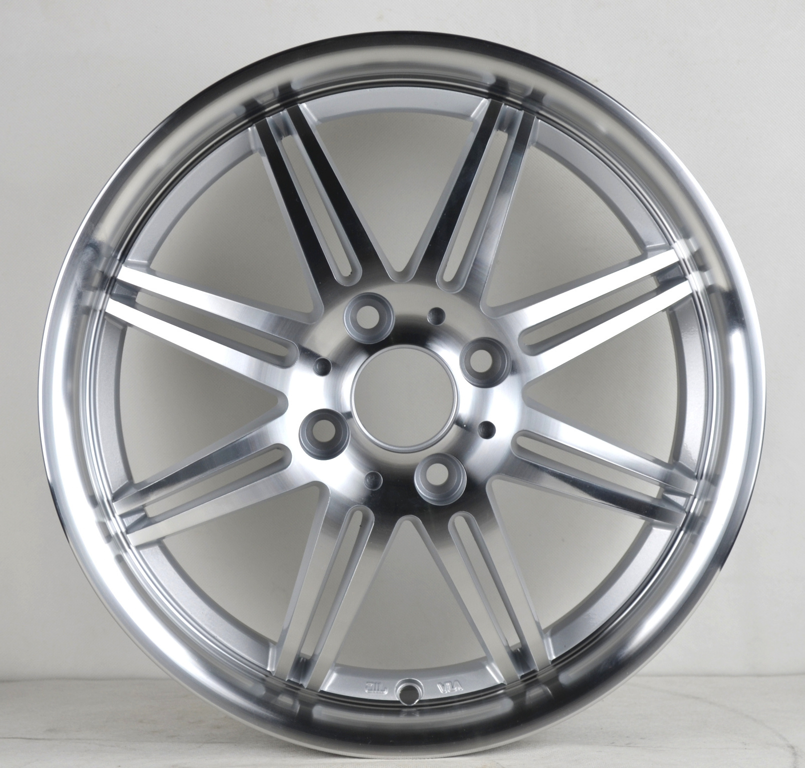 15 16 17 deep dish machine lip aros alloy wheels 15 inch 4x100 fit for passenger car tires multi spokes rines