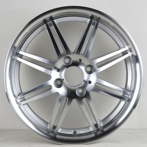 15 16 17 deep dish machine lip aros alloy wheels 15 inch 4x100 fit for passenger car tires multi spokes rines