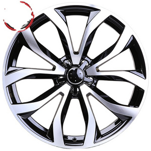 Tiptop wheels 19 for passenger car tires with good quality in size 19 inch 5 hole 5 split spokes for sale