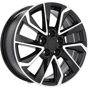 Japanese car wheel 16 17 18 inch PCD 5x100  fit for Corolla 16x6.5  Passenger Car wheels ready to ship