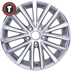 TipTop XX617 17 inch Passenger Car Wheel CB60.1 45mm Offset 5 Hole 5X114.3 17x7.0J Rims with Silver Fit for civic