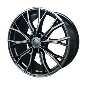 20 inch automobile rim passenger car wheels PCD  5x120 9.5J Multi spoke Deep Dish car wheel