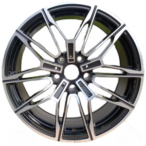 18 inch 19 inch Alloy Wheel tyres 35-40mm Offset 5 holes 5x100-114.3 18x8.0J 19x8.5J 19x9.5J Rims with black machine face