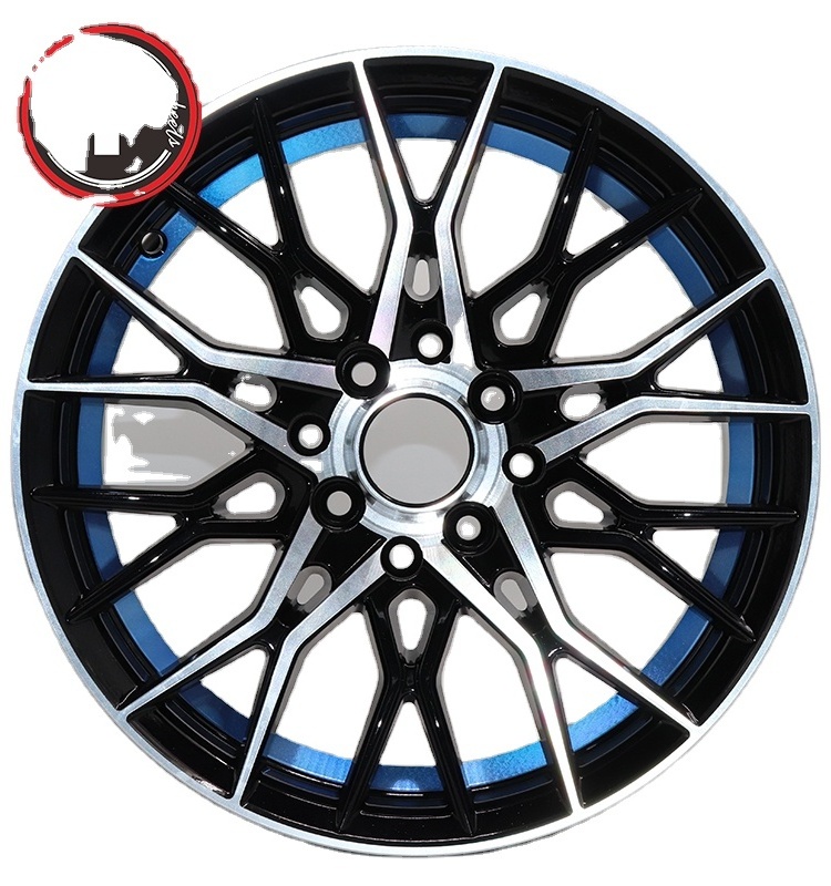 Aftermarket wheel 15 16 17 inch alloy wheel Multi Spoke design double PCD 4/5*100/114.3 car wheels