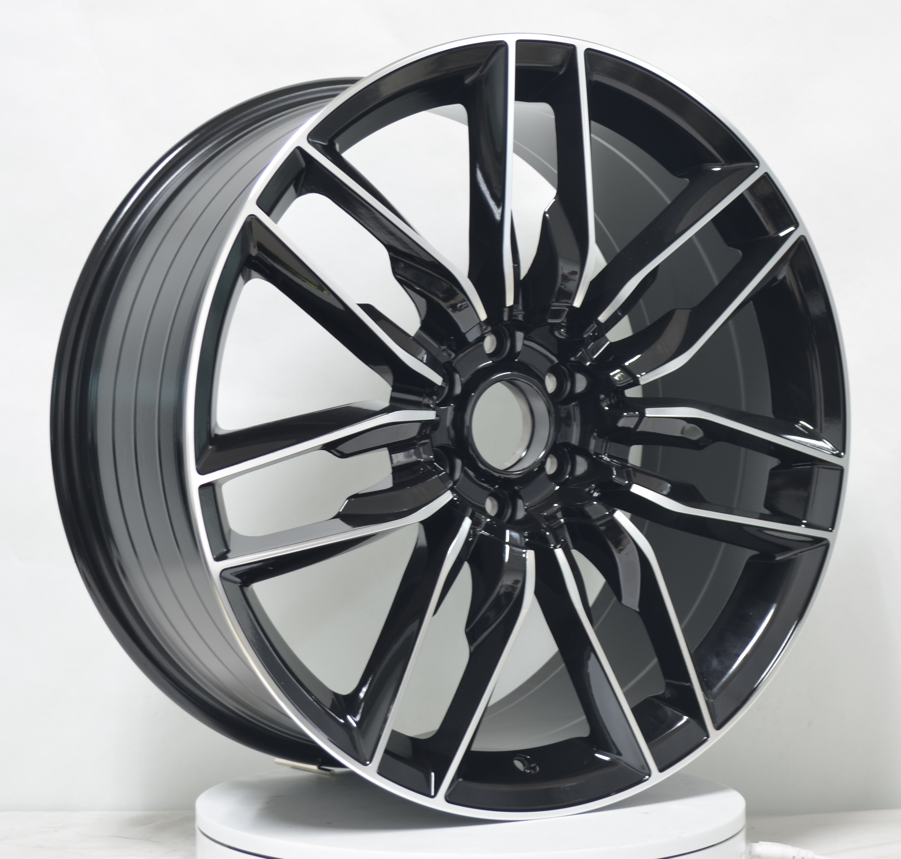 5x120 20 polegadas 20x9 size with 5 split spokes alloy wheels rims 5x110 6holes fit for passenger car wheels tires