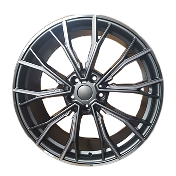 20 inch automobile rim passenger car wheels PCD  5x120 9.5J Multi spoke Deep Dish car wheel