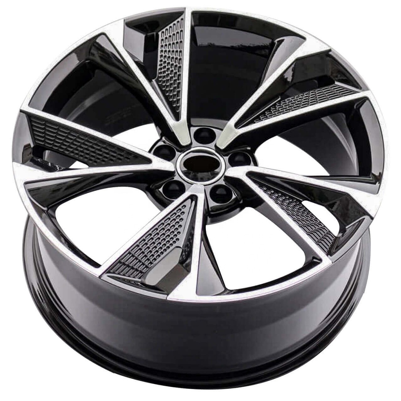 Aftermarket Passenger Car Wheels 5x112 Alloy Rim 16 18 19 20 21 22 inch Black Gray Finish CB 66.6 for German Cars 7j 8j 8.5j  9j