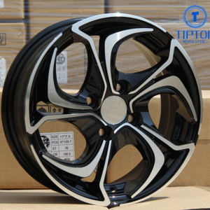 Wheel Rim Car Rims 15 Inch 4x100 4x114.3 5x100 5x114.3 Aluminium Ready to Ship for New Black Alloy MB Black Machine Black Rhino