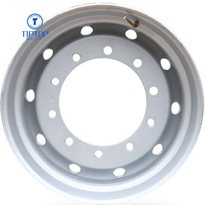 Chinese wholesale steel semi truck wheels rims 10 holes price 22.5x9.00 22.x11.75, truck alloy aluminum wheel rim 11.75x22.5