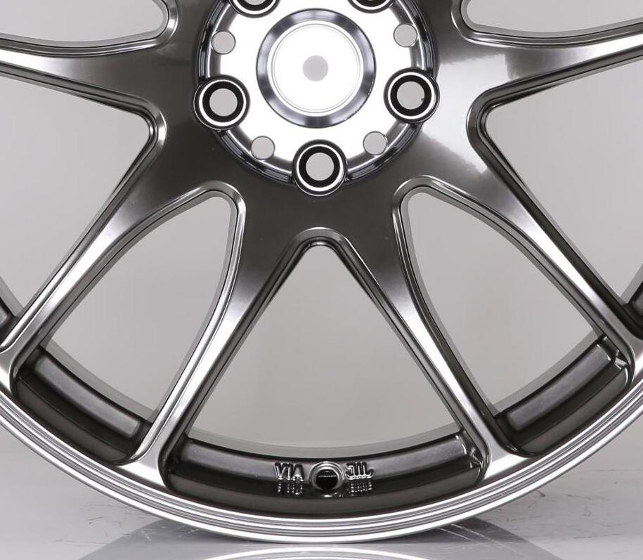 19x9.5 19x10.5 Wholesale price wheel 5X114.3 alloy rims hyper black color in stock ready to ship auto parts