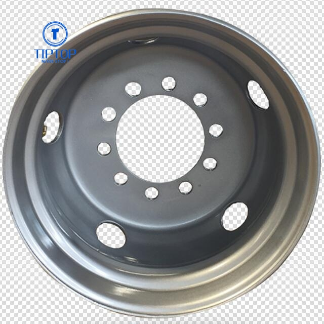 Chinese wholesale steel semi truck wheels rims 10 holes price 22.5x9.00 22.x11.75, truck alloy aluminum wheel rim 11.75x22.5