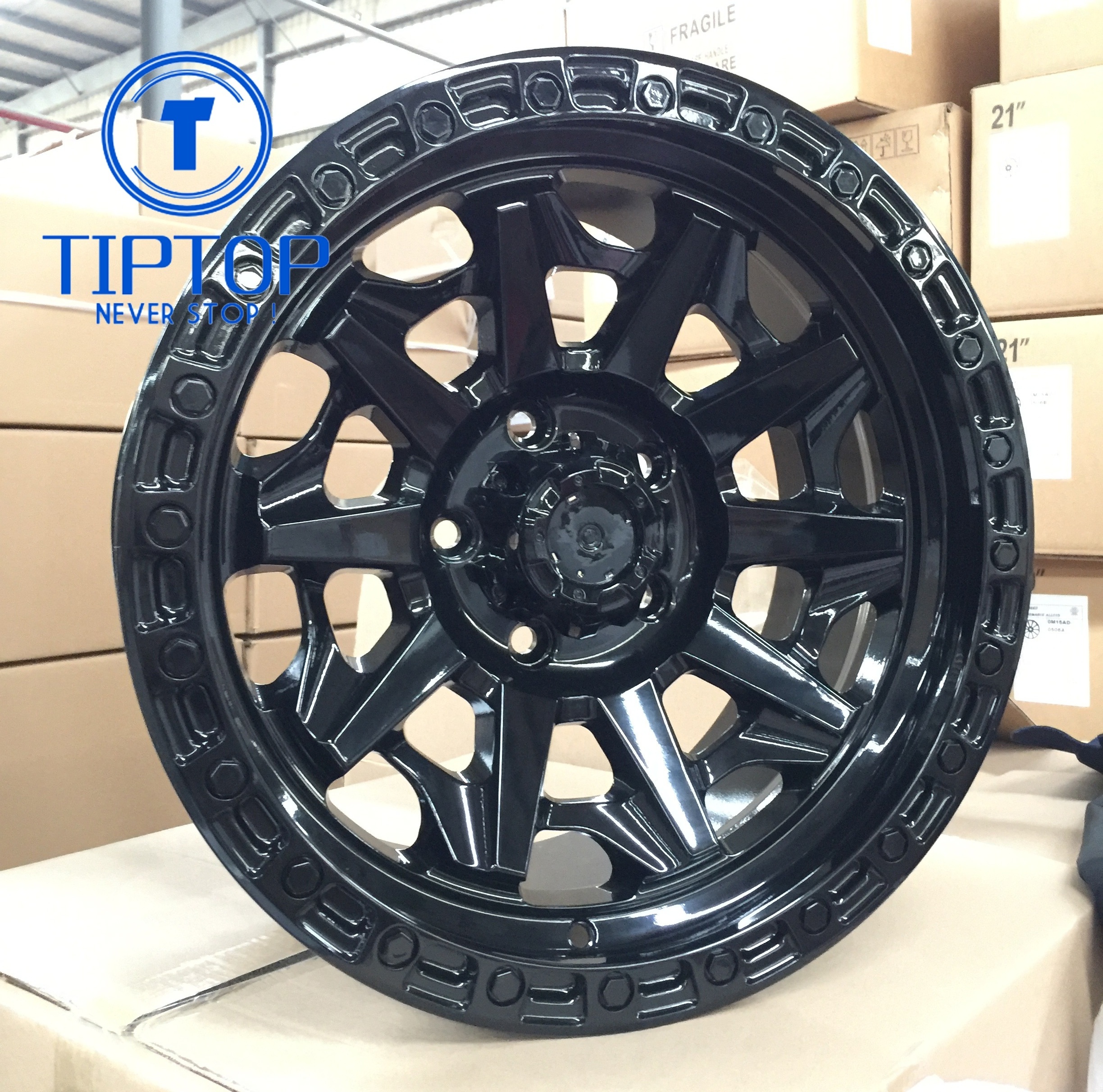 17 inch 17x8.5 car wheels aluminum rims 4x4 off road 5x127-150/6x139.7 alloy rim VIA JWL standard 26x16 offroad wheels