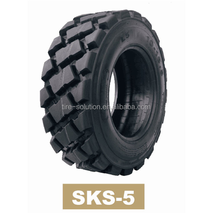 OTR tyres factory wholesale SKS pattern 10-16.5 12-16.5 14-17.5 15-19.5 Industrial SKID-STEER otr tyre