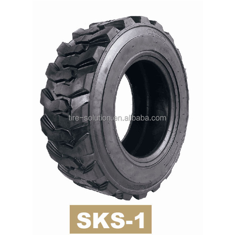 OTR tyres factory wholesale SKS pattern 10-16.5 12-16.5 14-17.5 15-19.5 Industrial SKID-STEER otr tyre