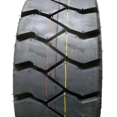 Solid Tire For Forklift Natural Tire High Specification Bearing Strength Using For Toyota Heli Clark Forklift 5.00-8