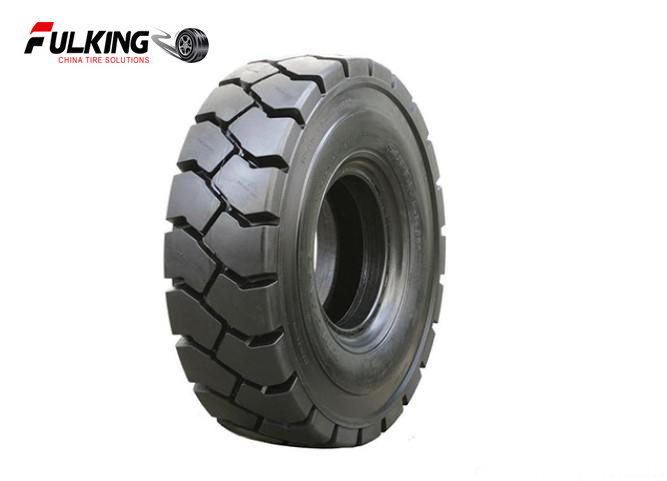 Solid Tire For Forklift Natural Tire High Specification Bearing Strength Using For Toyota Heli Clark Forklift 5.00-8