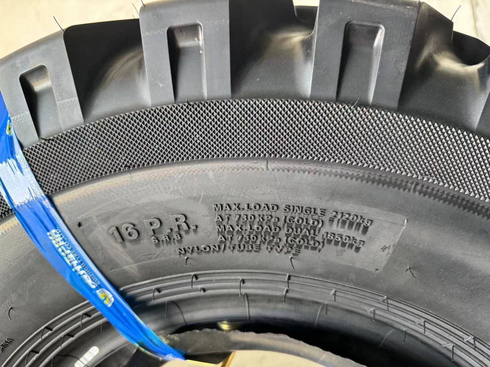 Bias OTR Industrial  OFF THE ROAD TIRE High Standard 8.25-16 9.00-16 E-2K Advance Wheeled Excavator Tire Tyre