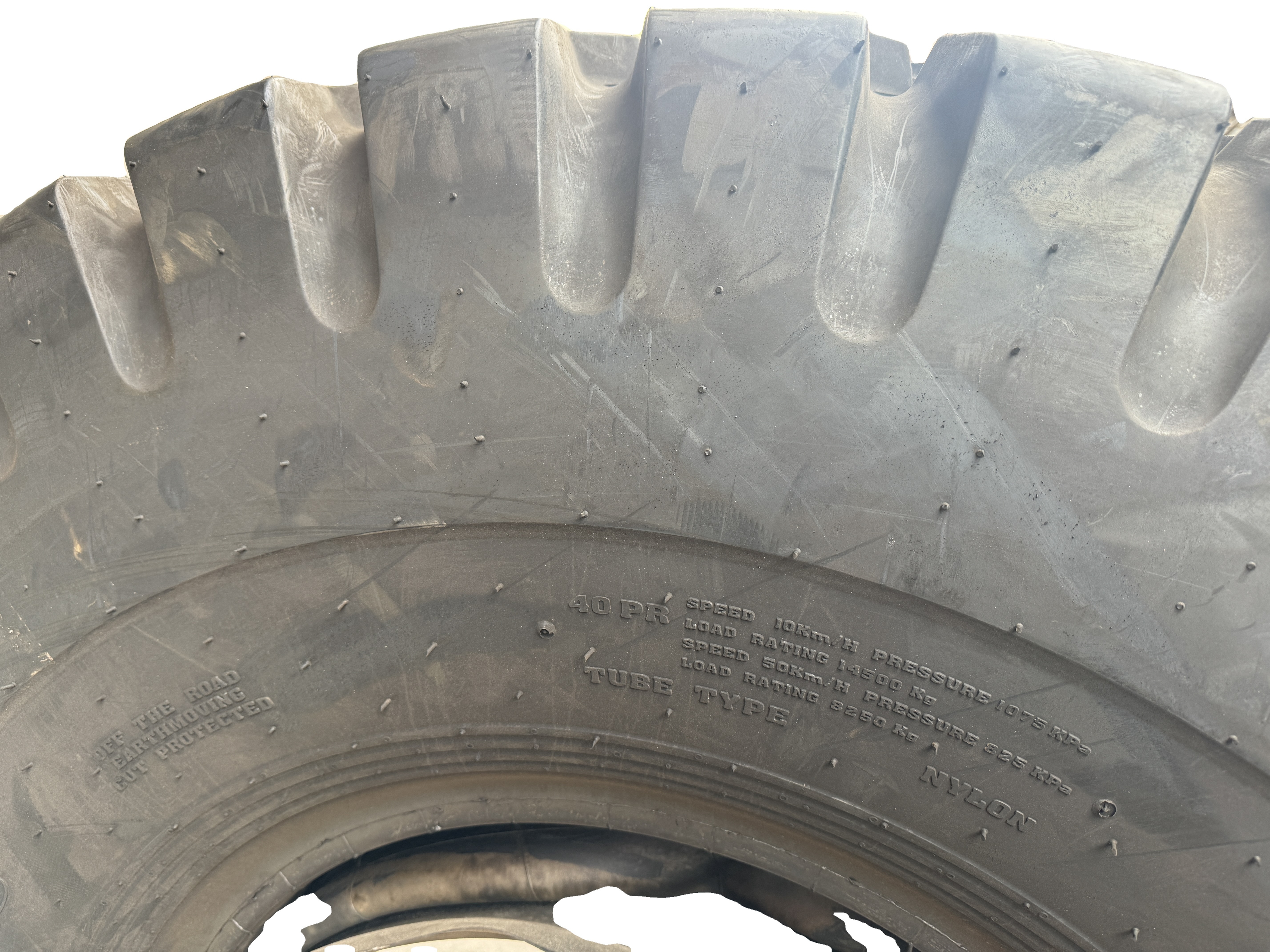 ADVANCE BIAS OTR TIRES  IND TIRES E3 14.00-24 16.00-25 High Standard Off Road Tyres  for Heavy Forlift Stacker