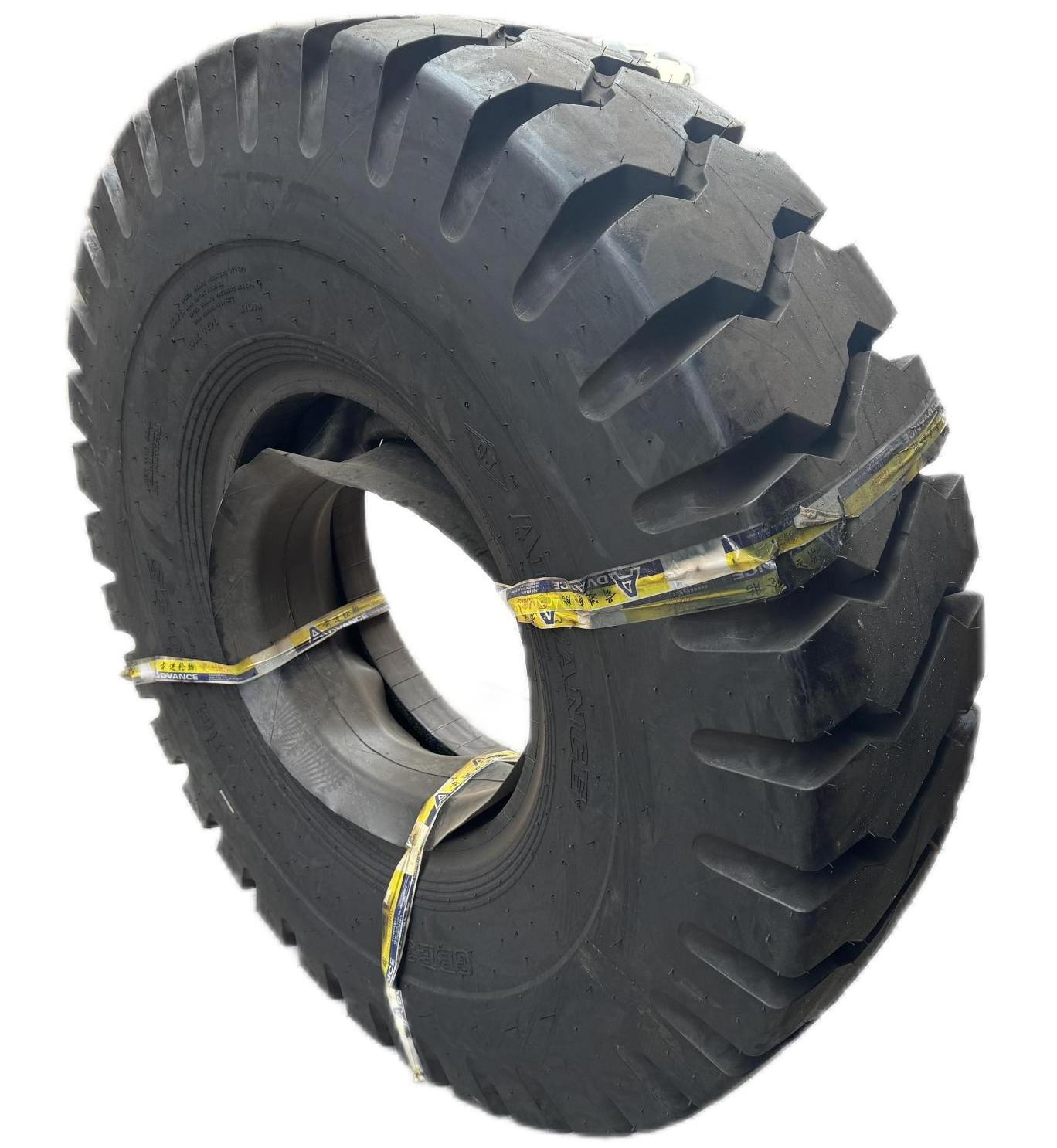 ADVANCE BIAS OTR TIRES  IND TIRES E3 14.00-24 16.00-25 High Standard Off Road Tyres  for Heavy Forlift Stacker