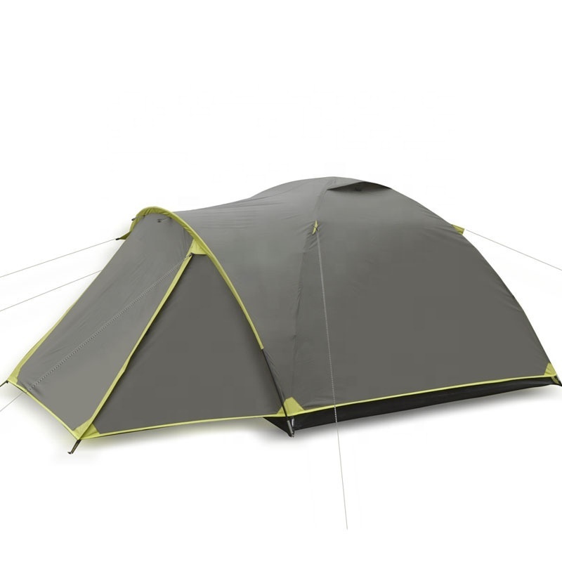 Tiroflx 190T Polyester Taffeta Double Layers Fiber Glass Pole Tent Outdoor Camping Tents 2 Person Waterproof