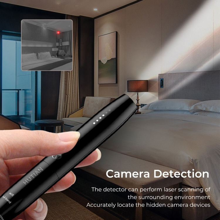 WT09 Portable Pen RF Tracker gsm RF bug scanner anti spy hidden wireless camera detector finder in CCTV camera