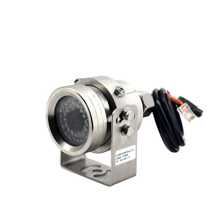 OEM oil tanker crane IP camera mini Ex Video Surveillance 304 Stainless Steel anti-corrosion explosion proof camera in CCTV