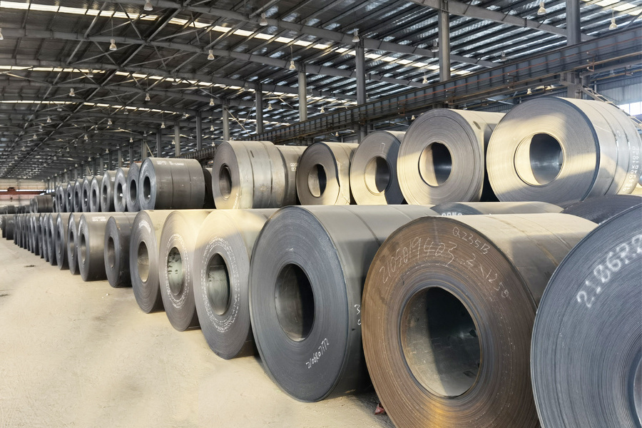 Hot/Cold Rolled ASTM A573 JIS Oxidation resistance Standard Mild Steel Coil Customized Thickness For Container and Coil Mine