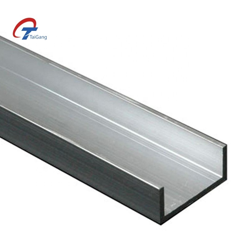 C Channel ASTM 316L 304 430 904L 309S Bright Stainless Steel C Channel For Construction