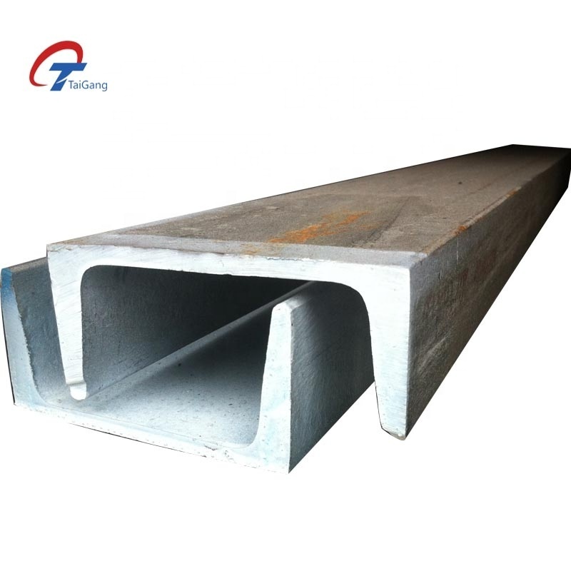 Factory Direct Sale Hot Rolled Galvanized U Steel Channels / Stainless Steel U Channel / Channel Steel