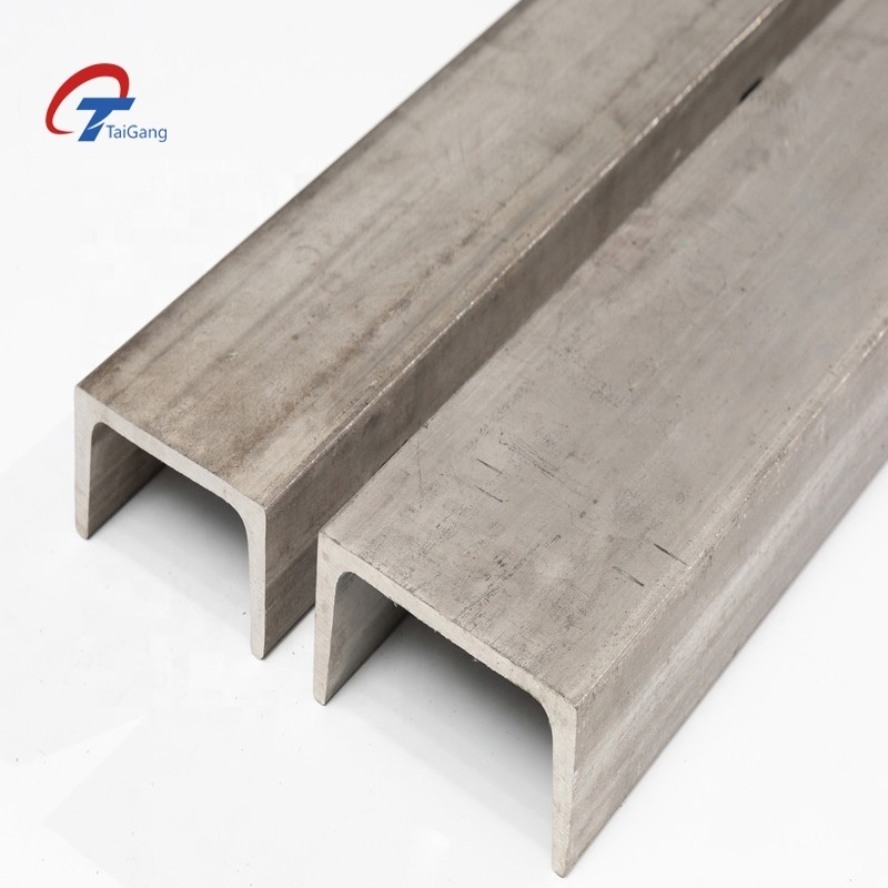 Factory Direct Sale Hot Rolled Galvanized U Steel Channels / Stainless Steel U Channel / Channel Steel