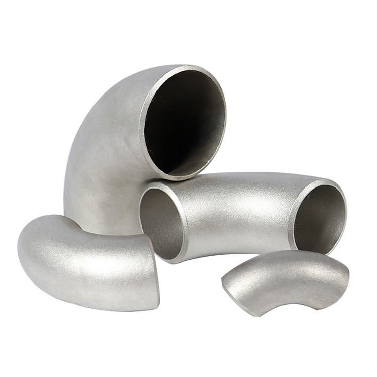 Stainless Steel Staircase Railing Fittings Slotted Pipe Fittings Connectors Round Tube Pipe 90 Degree Elbow