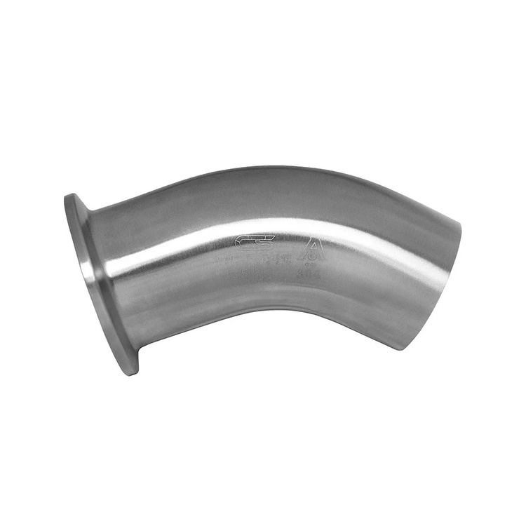 Factory wholesale 45 90 degree stainless steel handrails pipe welding elbow