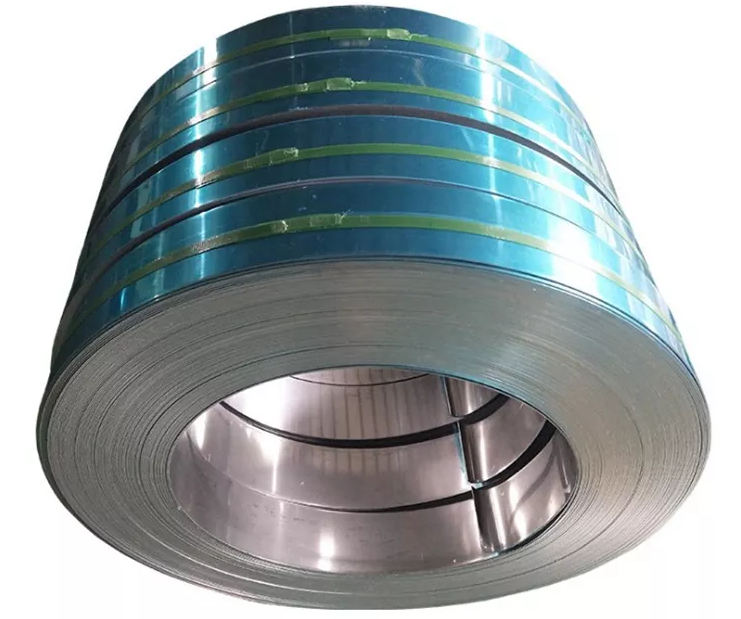 China Supplier Spring Tape 0.2mm Thick AISI SUS301 302 Slitting Stainless Steel Tape Strip Coil