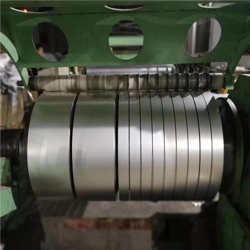 China Supplier Spring Tape 0.2mm Thick AISI SUS301 302 Slitting Stainless Steel Tape Strip Coil