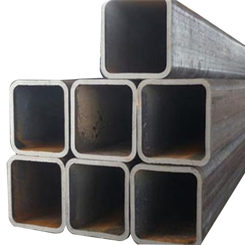 Black Hollow Section Carbon Steel Q235 Square Metal Tube Carbon Steel ERW Pipe Tube