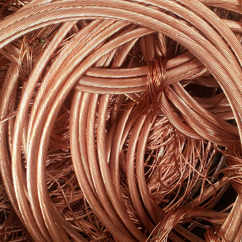 Waste 99.99% Copper Wire Secondary Metal Copper Scrap Wire In Stock